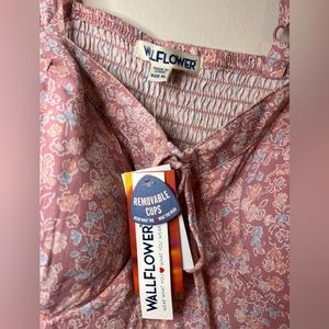 Pink with flower sundress